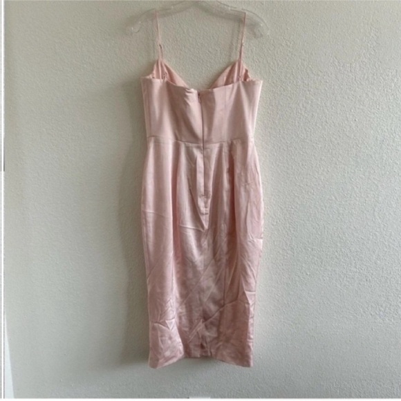 NWT House Of CB Gisele Satin Corset Midi Dress - Picture 4 of 8